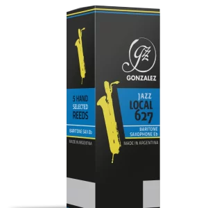 Cañas González Saxofón Barítono Local 627 Jazz, dureza 2.5 (caja 5)
