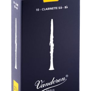 Cañas Vandoren Clarinete Sib Tradition, dureza 3.5 (caja 10)