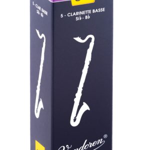 Cañas Vandoren Clarinete Bajo Tradition, dureza 3.5 (caja 5)