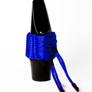 Abrazadera Bambú Hilo, Alto Azul Zafiro