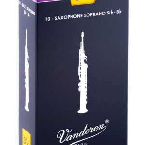 Cañas Vandoren Saxofón Soprano Tradition, dureza 3.5 (caja 10)