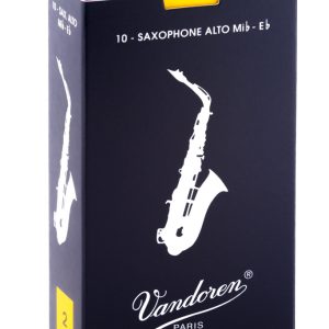 Cañas Vandoren Saxofón Alto Tradition, dureza 2.0 (caja 10)