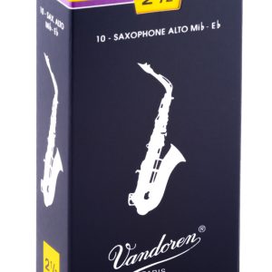 Cañas Vandoren Saxofón Alto Tradition, dureza 2.5 (caja 10)