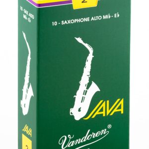 Cañas Vandoren Saxofón Alto Java, dureza 2.0 (10 unid)