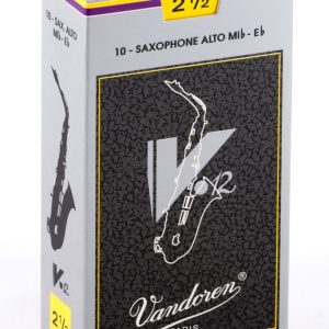 Cañas Vandoren Saxofón Alto V12, dureza 2.5 (caja 10)
