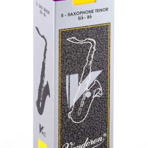 Cañas Vandoren Saxofón Tenor V12, dureza 3.0 (caja 5)