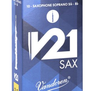 Cañas Vandoren Saxofón Soprano V21, dureza 3.5 (caja 10)