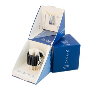 Abrazadera Bambú NOVA, Sib Negro Turmalina