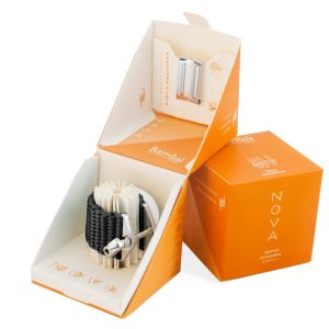 Abrazadera Bambú NOVA, Tenor Negro Turmalina