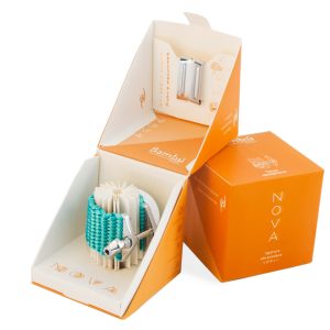 Abrazadera Bambú NOVA, Tenor Turquesa