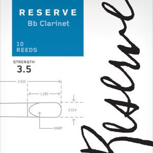 Cañas D’Addario «Reserve» Clarinete Bb, dureza 3.5, caja 10