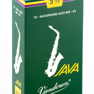 Cañas Vandoren Saxofón Alto Java, dureza 3.5 (caja 10)