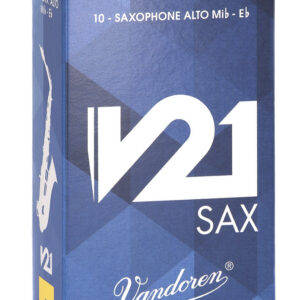 Cañas Vandoren Saxofón Alto V21, dureza 3.0 (caja 10)
