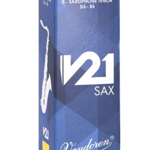 Cañas Vandoren Saxofón Tenor V21, dureza 3.0 (caja 5)