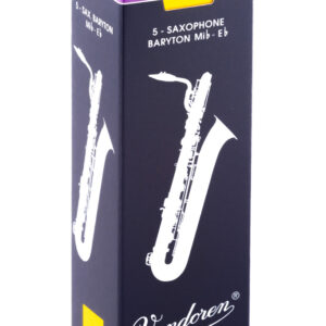 Cañas Vandoren Saxofón Barítono Tradition, dureza 3.0 (caja 5)