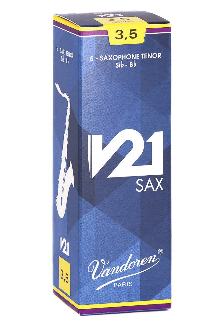Cañas Vandoren Saxofón Tenor V21, dureza 3.5 - Da Capo Tienda Chile - Santiago