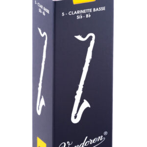 Cañas Vandoren Clarinete Bajo Tradition, dureza 2.5 (caja 5)