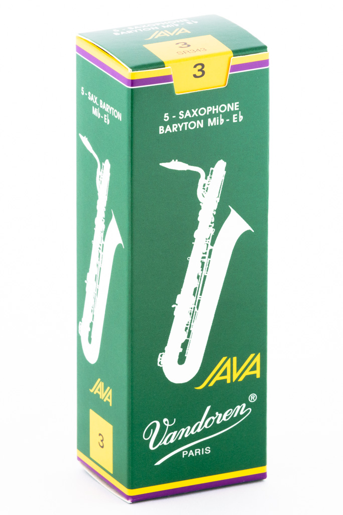 Cañas Vandoren Saxofón Barítono Java, dureza 3.0 - Da Capo Tienda Chile - Santiago