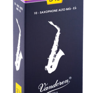 Cañas Vandoren Saxofón Alto Tradition, dureza 3.5 (caja 10)